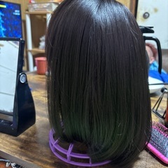 受け渡し決まりました。新品！ダークブラウンウイッグの画像