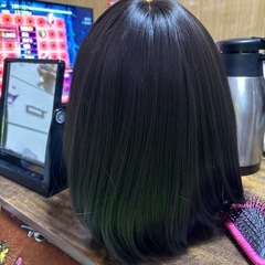 受け渡し決まりました。新品！ダークブラウンウイッグの画像