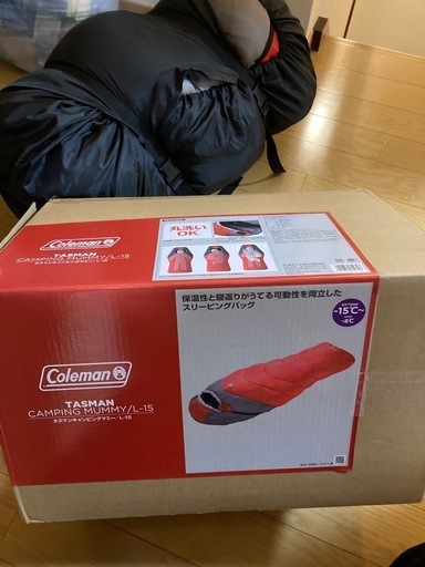 冬用寝袋　コールマン
