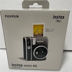 未開封！チェキ　ミニ40 ブラック