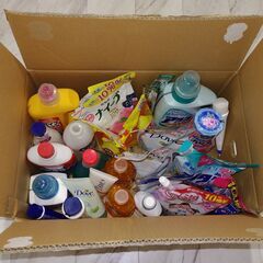 「無料」洗剤詰め合わせ　未使用Ⓓの画像