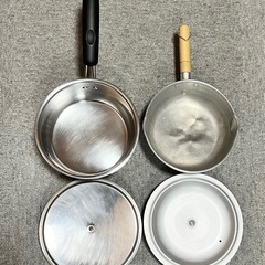 ◆お話中◆片手鍋 2個の画像