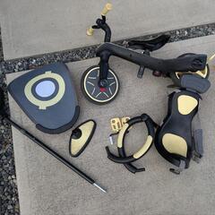 GLOBBER　グロッバーエクスプローラー　4in1　ベビーカー　三輪車　キックバイクの画像
