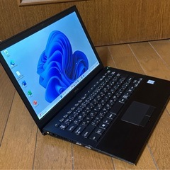 SONY VAIO 13.3型ノートPC ！SSD256GB メ...
