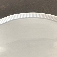 【文京区】新品　波佐見焼　十草彫りプレート 青磁 食器 皿 の画像