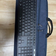 未使用　エレコムキーボードTK-FDM110とケース