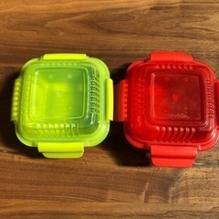値下げ)アラジン弁当箱2個セットの画像