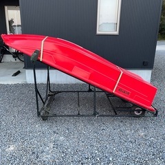 ハンターボート 2馬力免許不要艇三重県引取限定 付属品多数