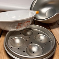ゆで卵メーカー　レンジ　電子レンジ　4個同時に作るの画像