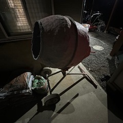 ドラム式モルタルミキサー