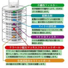 【大人気】ガイアの水135 ポット型浄水器 ポット カートリッジ2本 3点セットの画像