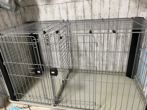 犬　トイレ付きケージ
