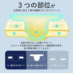 ジェルピロー 枕 肩こり 首こり ジェル ゲル枕 ジェル枕 低反発 低反発ジェル枕 まくら いびき ストレートネック ゲル まくら 安眠枕 頚椎症 ピロー 暑さ対策 50×30cm 枕カバー付の画像