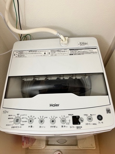 洗濯機、like new\n