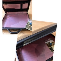 〝お値下〟Samsonite （サムソナイト）ハードアタッシェケース　黒色の画像