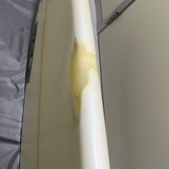 サーフボード　6.4ft 修復あり　フィン、リーシュコード、ソフトケース付の画像