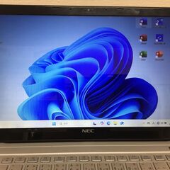🐱【美品】ノートパソコン Win11 最新office2021付属 NEC 管理No6の画像