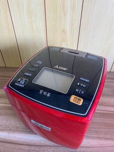 ♦️ MITSUBISHI IHジャー炊飯器【2015年製】NJ-VX106-R