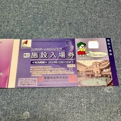 2024年12月31日有効期限_スパリゾートハワイアンズ_株主優...