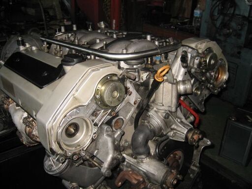 Mベンツ129SL-50リビルトコンプリートエンジン販売