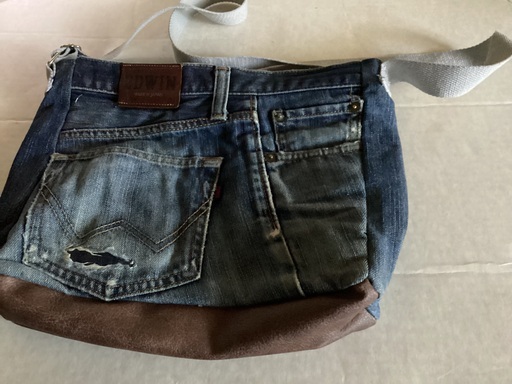 ジーパン(EDWIN)リメイク品　トートバッグ
