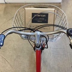 ＜修理・整備済・美品車＞あさひ・enersysエナシス・26インチ電動自転車・ レッド・子供乗せ別途出来ます。の画像