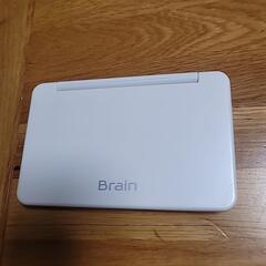 ☆お子様の家庭学習のお供に☆SHARPカラー電子辞書 Brain 中学生モデル ホワイト系

の画像