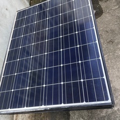 ●シャープ 住宅用 太陽電池モジュール NU-205AD 17枚 太陽光パネル ソーラーパネル 法人限定 カーゴ便(0818BI)8DJ-1の画像