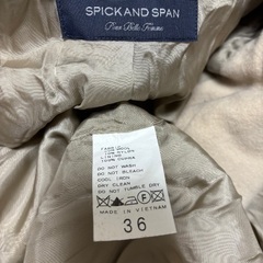 Used spick and span コート レディース　女性　36 M の画像