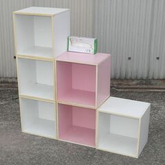配達先決定🚚　無料配達します🚚キューブカラーボックス💖６個セット...