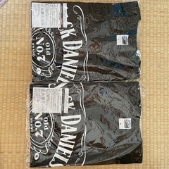 ジャックダニエル　TシャツＭ.Ｌ&マフラータオル 4点セット4000円の画像