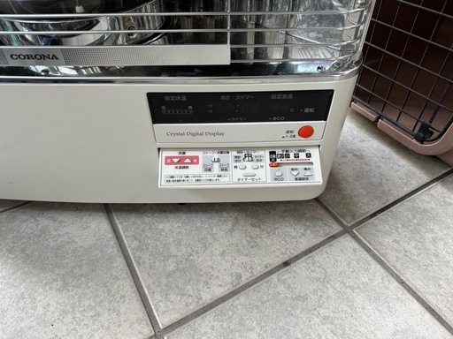 交渉中　床暖付FFストーブ　2022年製　コロナUH-F70BSN