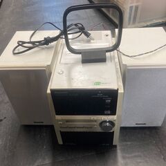☆中古￥2,800！Panasonic　コンポ　家電　SA-PM...