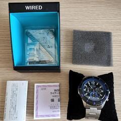 WIRED 腕時計 AGAW429 VK63(電池切れ、箱付き)の画像