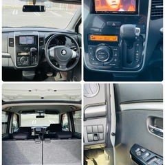 ワゴンRスティングレー★低距離★車検長いてコッコいい車。人気な　パールホワイトの画像
