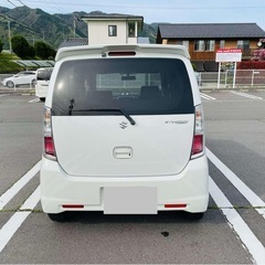 ワゴンRスティングレー★低距離★車検長いてコッコいい車。人気な　パールホワイトの画像