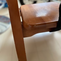 【お取引決定】テーブル付きベビー用ローチェア　子供椅子　　の画像