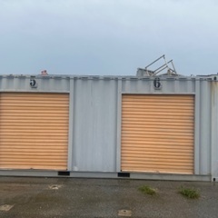 シャッター付きコンテナの画像