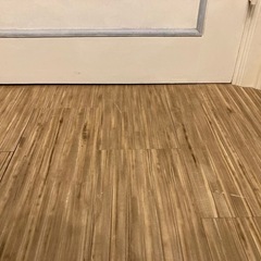 フロアタイル　フローリング　木目調　およそ15畳分　シール式床材　ウッドタイル　フロアタイルの画像