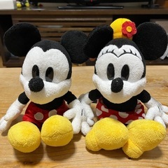 ミッキー&ミニーぬいぐるみ　24日まで取りに来れる方限定