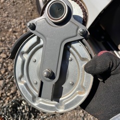 巻き上げ滑車　ビニールハウスの画像