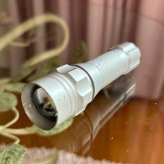 懐中電灯　ハンディライト　小型　マグネシウムライト　単三電池一本使用