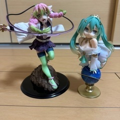 タイトーくじ初音ミク　一番くじ鬼滅の刃甘露寺蜜璃　フィギュア
