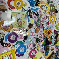 大量　シールやステッカー　300枚以上の画像