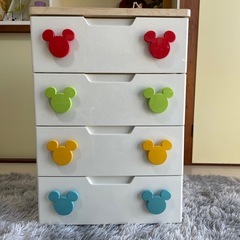 ミッキー　引き出し　タンス
