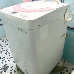 【🌟決まりました！】洗濯機　シャープ　ES-GE60N 6.0kg  2013年の画像
