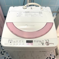【🌟決まりました！】洗濯機　シャープ　ES-GE60N 6.0kg  2013年の画像