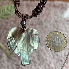 チョーカー　ネックレス　貝殻　パーム椰子モチーフ　原宿ムラサキスポーツの画像