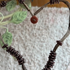 チョーカー　ネックレス　貝殻　パーム椰子モチーフ　原宿ムラサキスポーツの画像