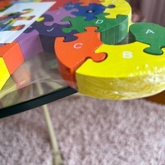 パズル　知育玩具　ゾウさん　木製 20×25センチの画像